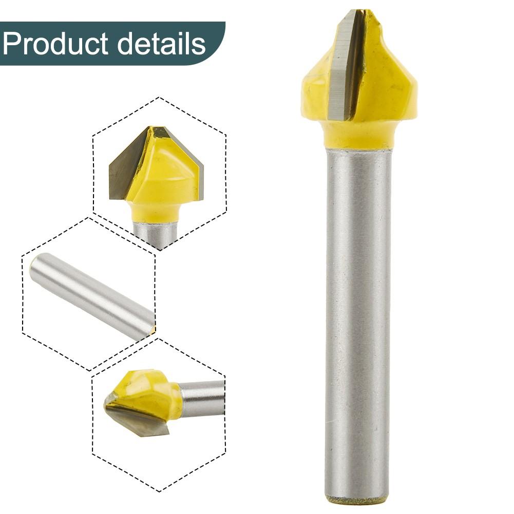 Фреза с хвостовиком 6 мм, твердосплавная, производительность резки, высокая прочность