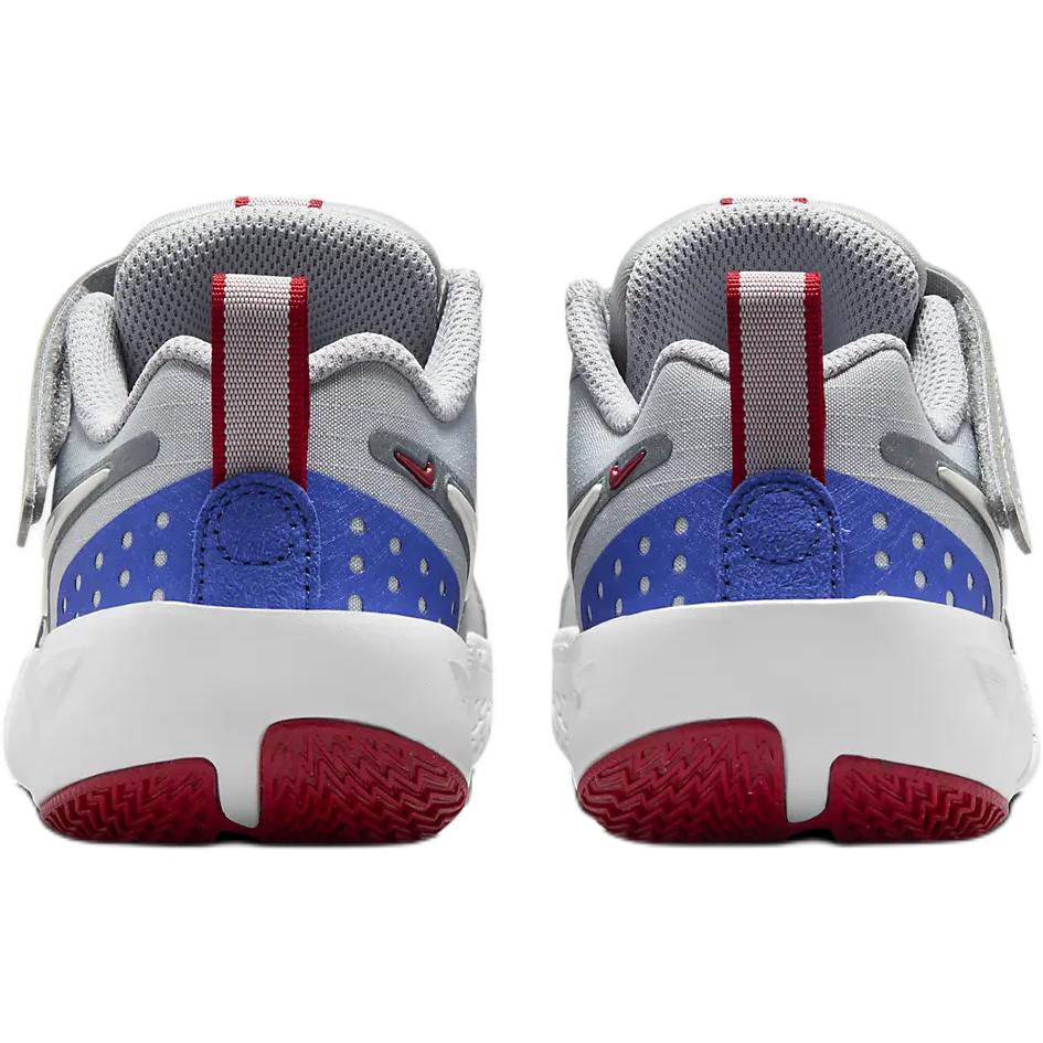 Nike Амортизирующая накладка от пинков Низкие Детские Баскетбольные Кроссовки Волк Серый Дети Возраст 3 7 Лет FD7034-004