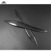 Carbon Fiber headlight Cover Eyelids Eyebrows For Toyota Crown 12th 2004 - 2008 CROWN Royal Saloon front decorative sticker 2pcs