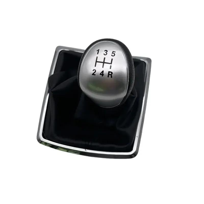 For ford focus mk2 2005-2012 New 5/6 Speed Gear Shift Knob Lever HandBall Gaiter Boot Leather Cover High Quality Car Accessories