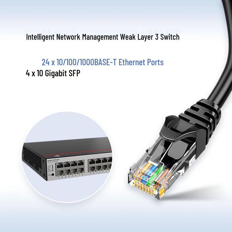 Huawei S5735S-L24T4X-QA2 10 Gigabit Managed Network Switch