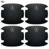 ZPU1  4pc Carbon Fiber Car Door Bowl Protection Sticker Door Handle Protection Film for Mercedes Benz W211 W204 W210 W203 CLA GLA