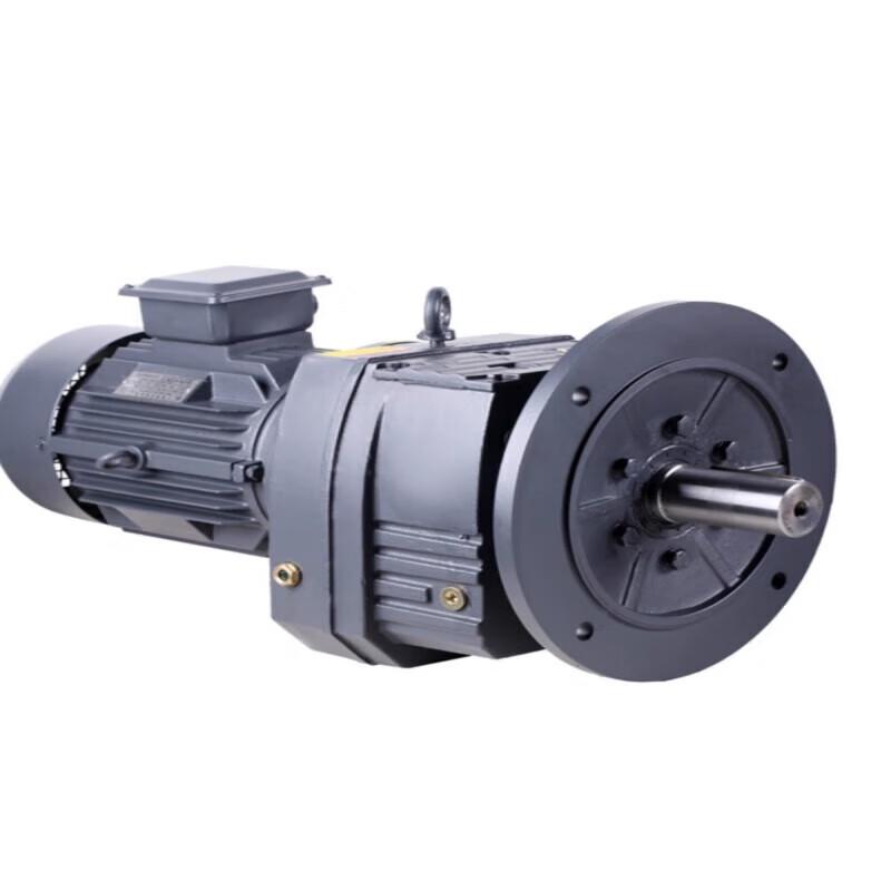 JZDASI KSRF Series Helical Gear Reducer with Brake CN plug (adapter included)