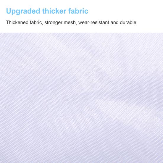 Сетчатые мешки для стирки с большой усиленной молнией, большая вместимость, дышащее антидеформационное нижнее белье, бюстгальтер, сумка для стирки одежды