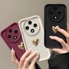 Роскошный 3D чехол-сердечко из мягкого силикона для Xiaomi Redmi 14C 13C 12 12C 10 10A 10C 9A 9C A5 A3 A2 A1 Plus, матовая задняя крышка