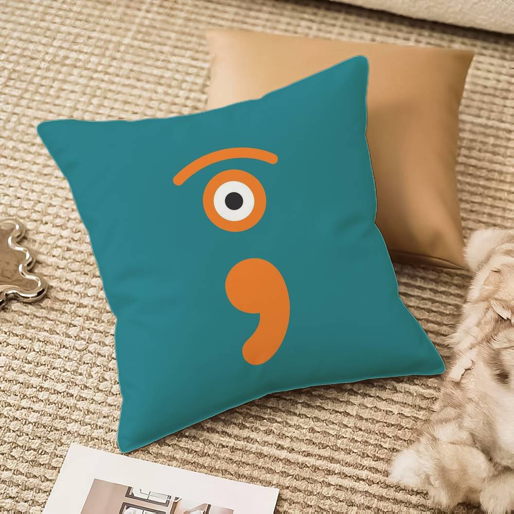 Aesthetic Art JJeanJullien Pillow Case Antidustmite Pillowcase Invisible zipper silky plush Sofa