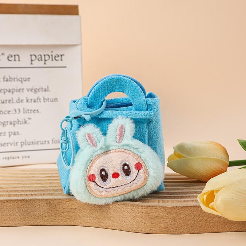 Kawaii Мини брелок Милый Маленький Квадратный Брелок для Сумки Брелок Конфетного Цвета Подвеска Креативный Рюкзак Вешалка