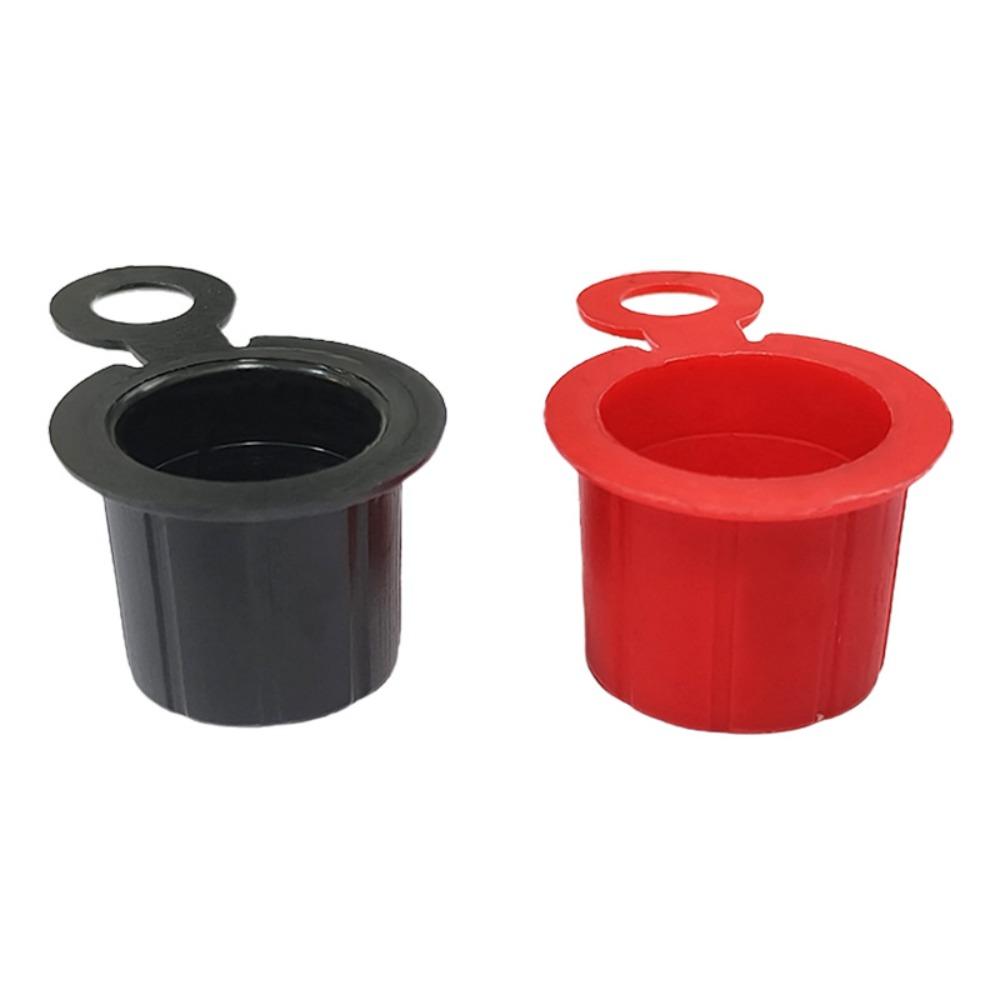 1 Pair Water Proof Battery Terminal Cover Insulated Standard Diameter Battery Protector Positive Negative Heads Dust Proof