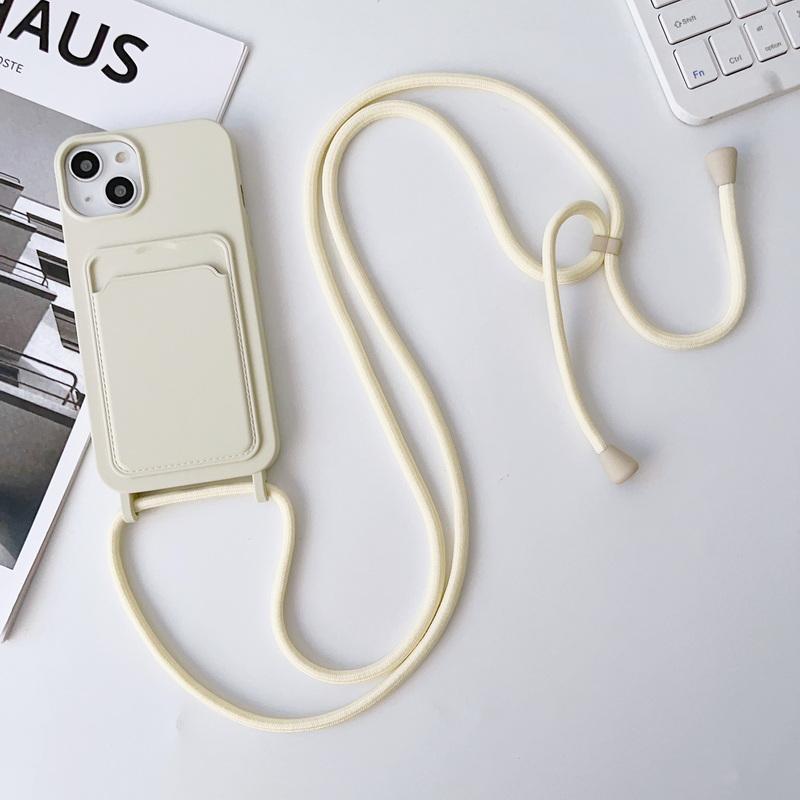 Для iPhone 16 Pro 15 Plus 14 11 12 13 Pro Max кошелек слот для карт чехол для телефона роскошный ремешок цепочка чехол