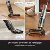 EUREKA Rapidwash NEW430 - Aspirateur Laveur sans Fil - 15000Pa - Double Réservoir pour Sols Durs et Poils d'Animaux - Auto Nettoyage