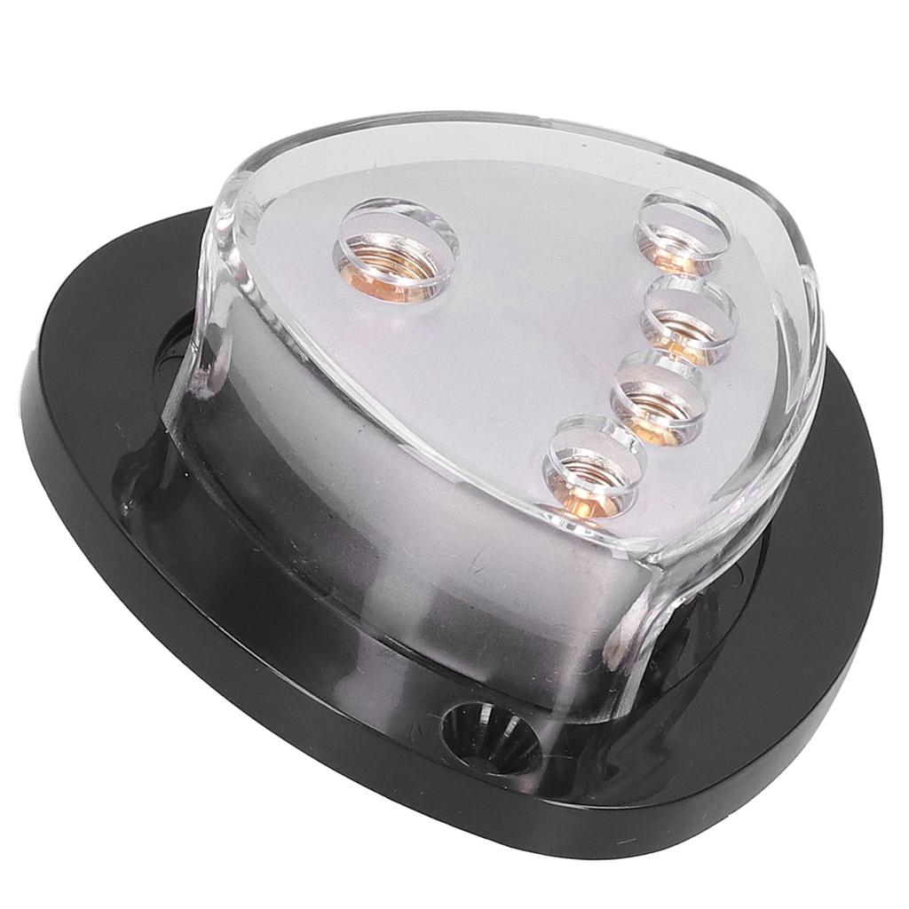 Power Fuse Distribution Block Holder 1 In 4 Way Out 0 4 AWG To 4 8 AWG for Cars Trucks Boats