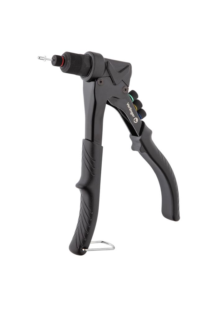 Manual Riveter for Blind Rivets Professional Set + 80 Rivets