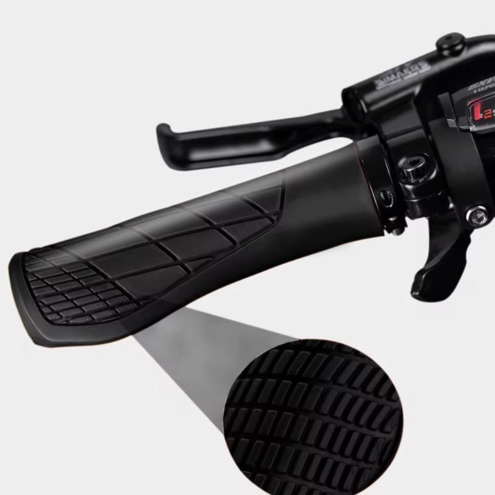 2 Pcs Anti-Slip Bicyle Lockable Grips Ergonomic Bicycle Accessories