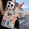 Fashion Design Radiohead Phone Case For iPhone 17 16 15 14 13 MAX Matte Shockproof Back Anti Fall Matte Cover