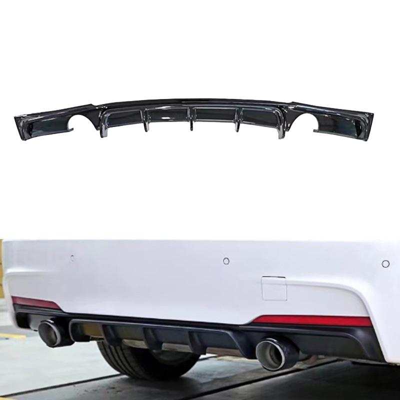 Для BMW Для BMW 3 серии F30 F31 M Sport 2013 2014 2015 2016 2017 2018 2019 Автомобильный задний бампер Лип-спойлер Комплект обвеса Глянцевый черный