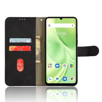 Для Umidigi G9 5G Кожаный чехол с эффектом кожи, противоударный, кошелек, откидная крышка для телефона