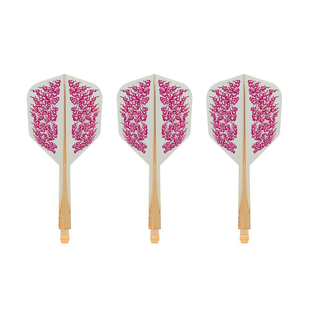 CONDOR AXE Waen Small L Clear Sand Dart Flights Yamada Player (Yuki Model)