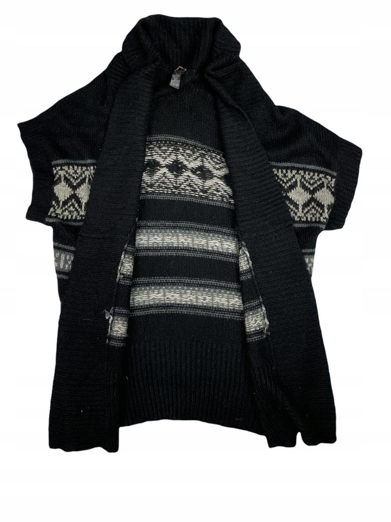 Black Women's Patterned Sweater Devoted L - Used