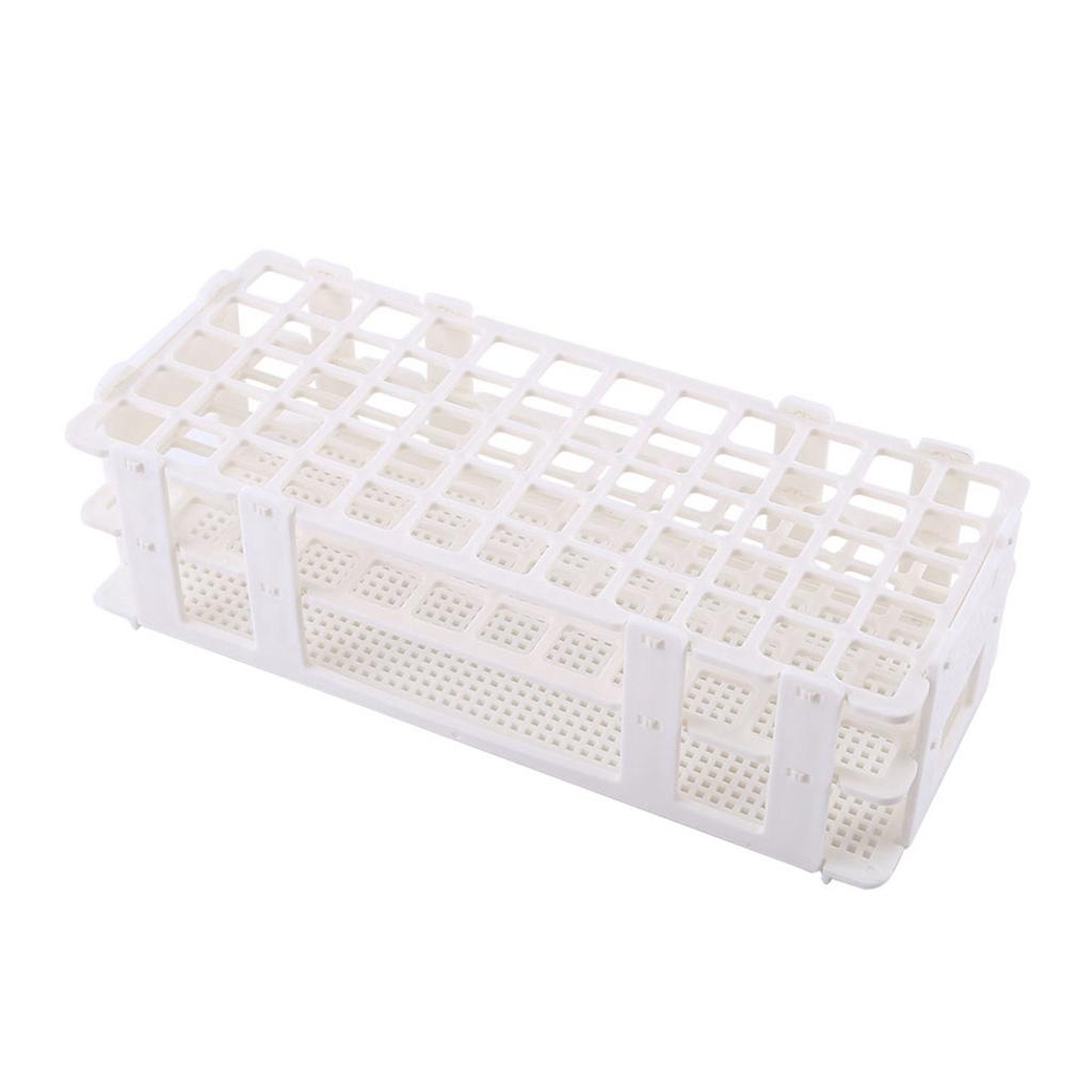1pc Plastic Test Tube Rack 60 Holes Holder Storage Stand Lab 3 Layers 16mm Hole