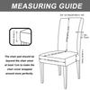 1PC Elastic Dining Room Chair Cover Jacquard Kitchen Chair Slipcovers Seat Covers Removable for Hotel Wedding Banquet Home