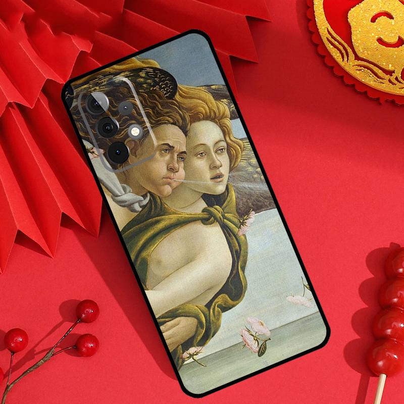 Художественные картины Рождение Венеры Чехол для Samsung Galaxy M55 M35 M15 M11 M12 M13 M14 M06 M16 M36 M56 M31 M53 M32 M52 M34 M54