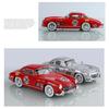 Модель спортивного автомобиля BENZ 300SL в масштабе 1/24 с литым металлическим покрытием и реалистичными звуковыми эффектами, коллекционная игрушка для детей и взрослых