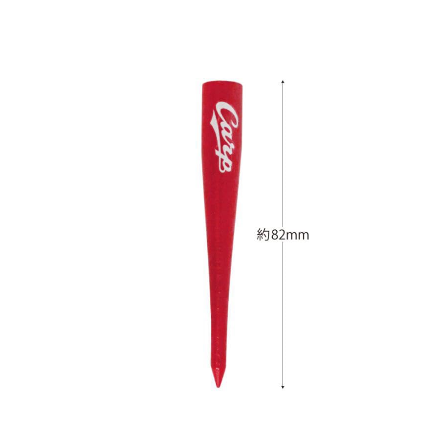 HOKUSHIN TRADING Набор ти для гольфа и ти в виде биты Hiroshima Toyo Carp