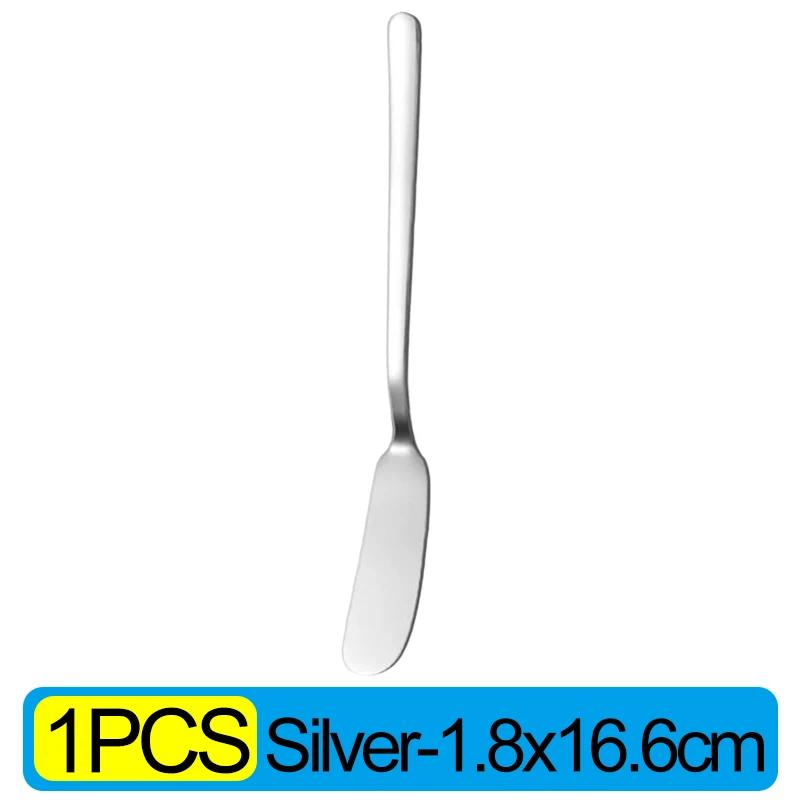 Нержавеющая сталь Маслорезка Портативный сырный нож Хлеб Варенье Размазыватели Протирать Многоцелевая Западная еда Столовая посуда Кухонный гаджет