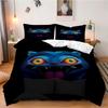 K-Pop Demon Hunters Beddding Set for Fan Kids Machine Washable Durable King Queen Twin Size for K-pop Girls Home Bedroom Decor