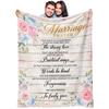 Wedding Blanket Wedding Gift Flannel Blanket Air Conditioning Blanket Nap Blanket Flannel