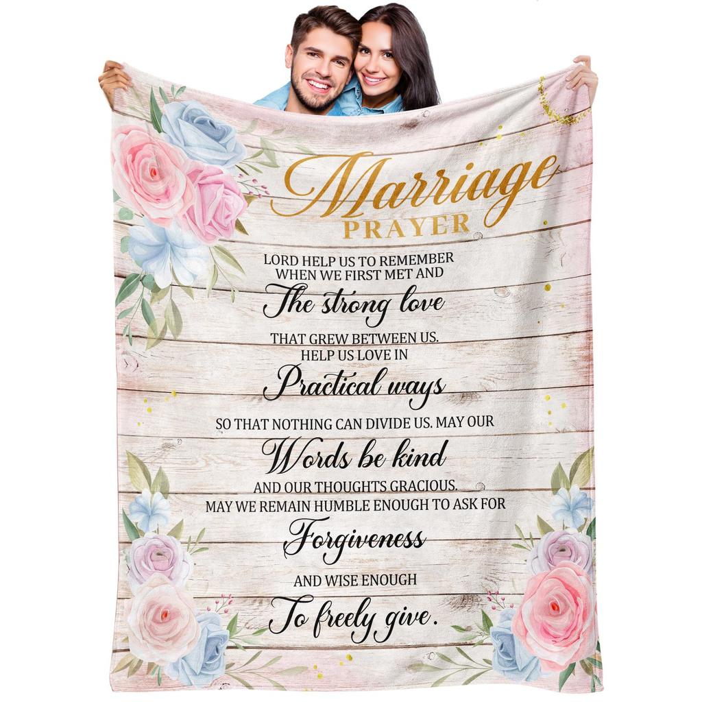 Wedding Blanket Wedding Gift Flannel Blanket Air Conditioning Blanket Nap Blanket Flannel