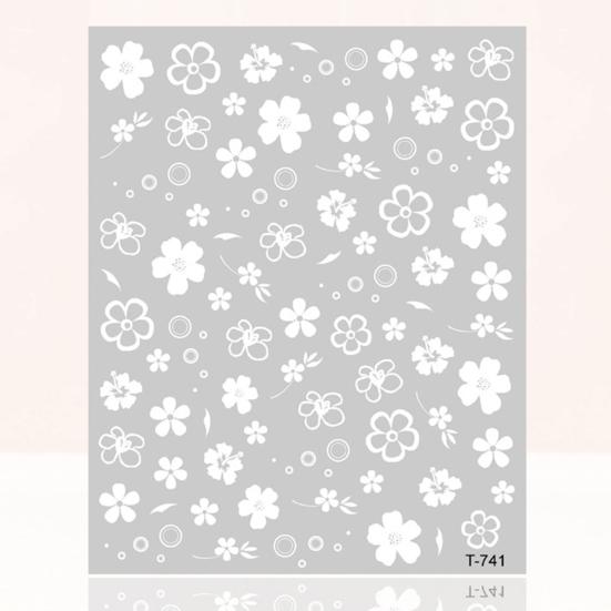 Украшение ногтей, хорошая универсальная бумажная художественная наклейка, легко очищаемая наклейка для ногтей для женщин