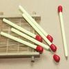 Practical 10 PCS/set Funny Matches Shaped Ballpoint Pens Creative Ballpoint Pens Student School Study Education Supplies