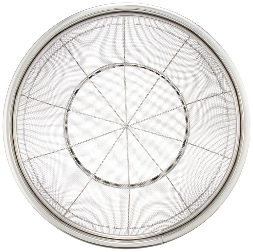 Endo Shoji Коммерческий мелкий дуршлаг НОВЫЙ Mammoth 40 см Нержавеющая сталь Сделано в Китае AZL4340