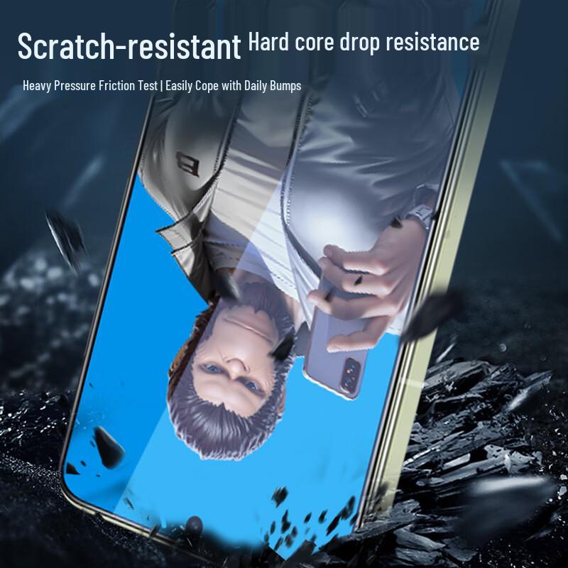 BLUEO Закаленное стекло с ультразвуковым сканером отпечатков пальцев для Vivo X300 Ultra