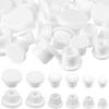 30 Pieces Silicone Salt And Pepper Shaker Stoppers 10,12,13,14,15,16 Mm Stoppers For Salt And Pepper Shakers, Salt Shaker Plug R