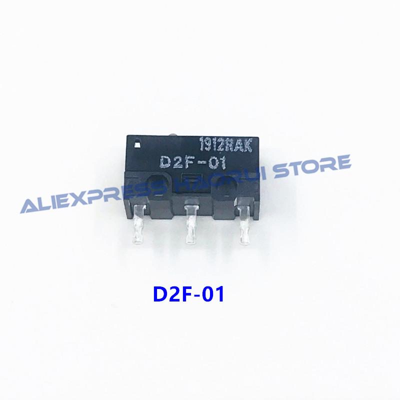 10 шт. Оригинальный микропереключатель для мыши D2FC-F-7N 20M OF D2FC-F-K(50М) D2F D2F-F D2F-L D2F-01 D2F-01FL D2F-01F-T D2F-F-3-7 Кнопка мыши