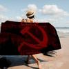 СССР Советский Микрофибра Печатный Пляжное полотенце Альпинизм Йога Пляж Плавание Бег Впитывающее Мягкое полотенце