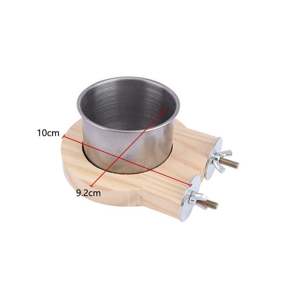 Деревянная подставка для жердочки, подвесные кормушки, многофункциональные кормушки для птиц, волнистый попугайчик