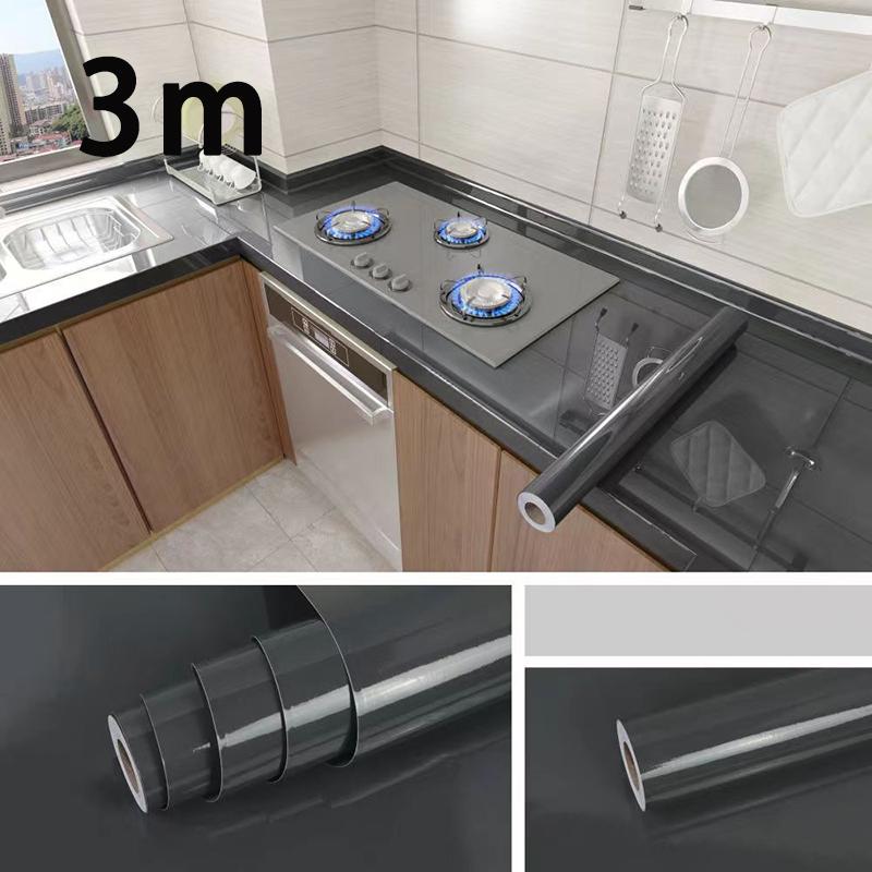 Обои для декора кухни и гостиной, водостойкие и маслостойкие, ширина 0,4 м, ПВХ-наклейка