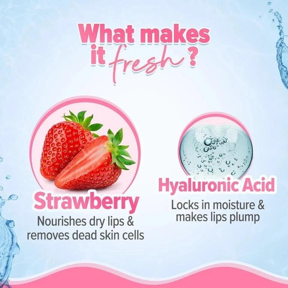 Aqualogica Plump+ Pouty Li-pH Gloss - Watermelon Slice | Lip Gloss | 5ml
