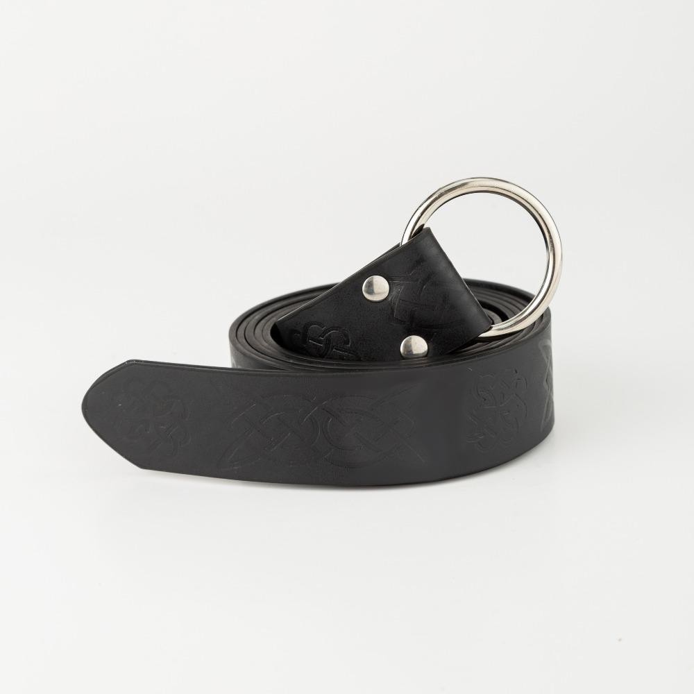 Ремень с тиснением в кельтском стиле из искусственной кожи, средневековый пояс, ретро-ремень эпохи викингов эпохи Возрождения, фото Pros