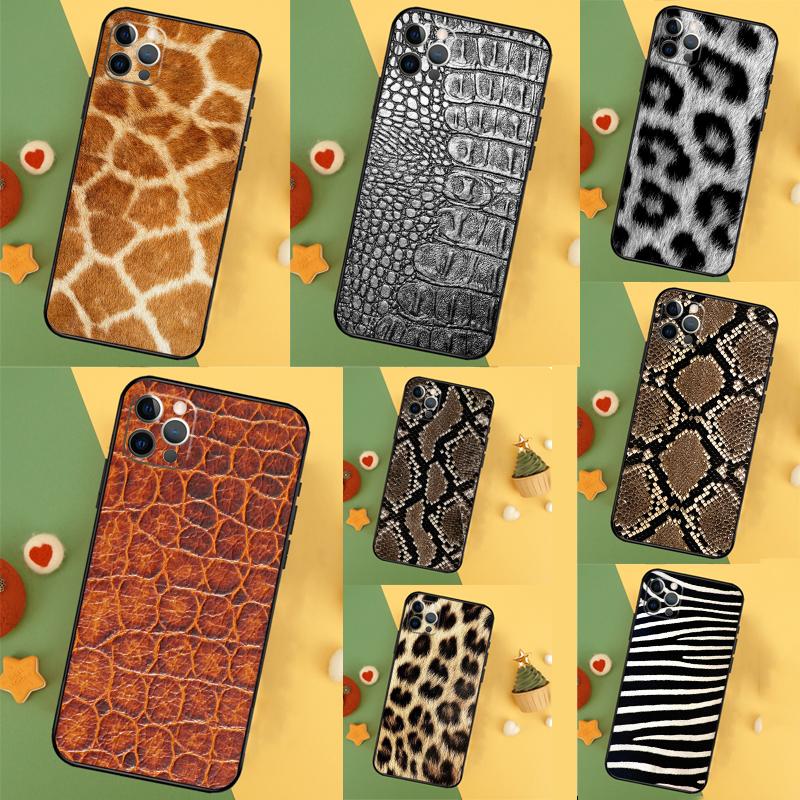 Animal Print Wildlife Fur Skin Case For Samsung Galaxy M16 M36 M56 M21 M20 M23 M31 M11 M54 M14 M34 M13 M52 M32 M12 M15 M55