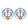 DE002 Doraemon Car Number Bolt Cap, Set of 2