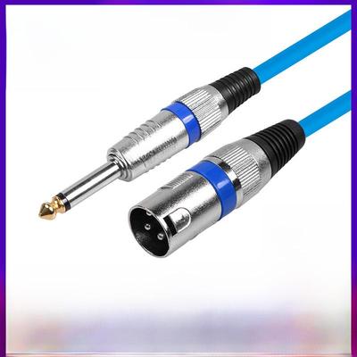 Усилитель Микшер: 6,5 мм - XLR микрофонный кабель-адаптер для подключения динамика