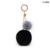 L.cate Женский брелок LRB140 Женская сумка Модный аксессуар из лисьего меха