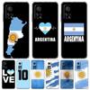 Argentina Flag Soccer 10 Phone Case For Xiaomi Mi 12T 10 12 Lite 11 Ultra 11X 11T Pro 11i Poco X4 X3 NFC F3 M3 M4 5G Clear Cover