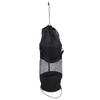 Boat Trash Can Oxford Cloth Black Foldable Large Opening Kayak Garbage Bag for Camping Fishing