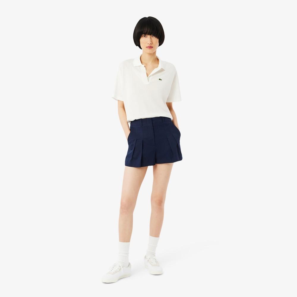 [lacoste] Women's Gabardine Bermuda Shorts FF0175-56G166
