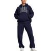 Under Armour Толстовка с капюшоном Heavyweight Terry Oversize для женщин, темно-синяя, темно-синяя 1386494-410